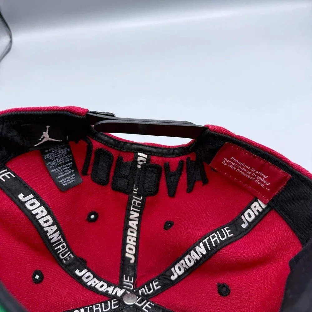 Air Jordan Wings Hat Men‎ Red Black Embroidered Jumpman Snap Back Cap